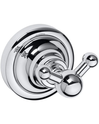 Двойной крючок Bemeta Retro chrom 144306032 Хром