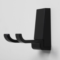 Двойной крючок WasserKRAFT Abens K-3223D Черный матовый