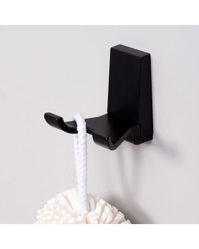 Двойной крючок WasserKRAFT Abens K-3223D Черный матовый