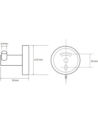 Крючок Bemeta Amber 155106032 двойной Медное золото матовое