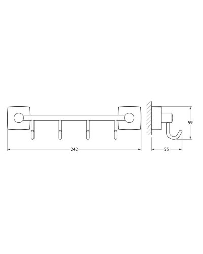 Крючок FBS Esperado ESP 025