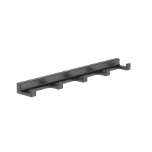 Вешалка с 5 крючками для ванной WONZON & WOGHAND, Темный графит (WW-9155-GM)