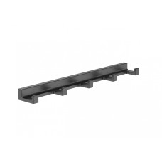 Вешалка с 5 крючками для ванной WONZON & WOGHAND, Темный графит (WW-9155-GM)