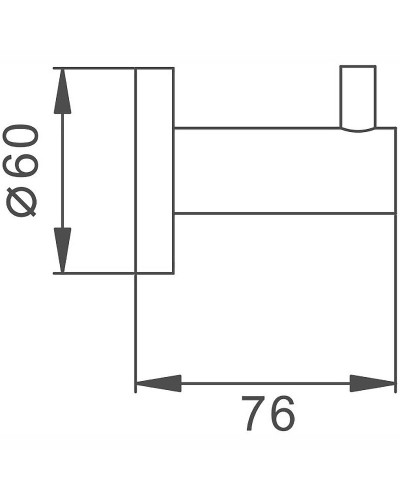 Крючок Haiba HB8305-1 Нержавеющая сталь