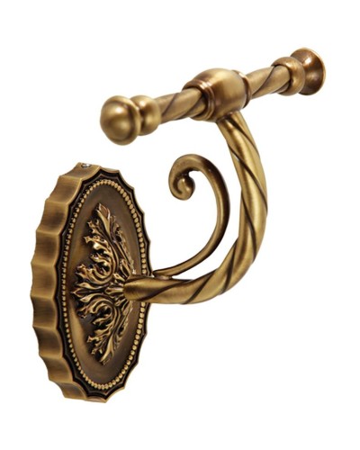 Двойной крючок Migliore Edera 16894 Бронза