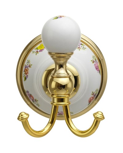 Двойной крючок Migliore Provance 17698 Золото