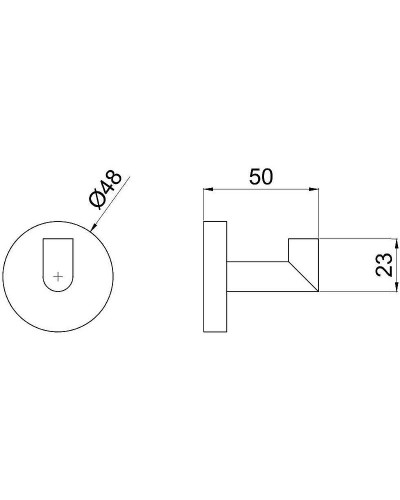Крючок Allen Brau Priority 6.31001-31 Черный матовый