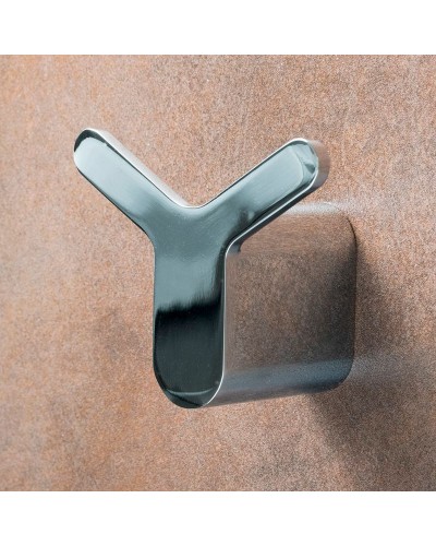 Двойной крючок Bemeta Organic 157106211 Хром