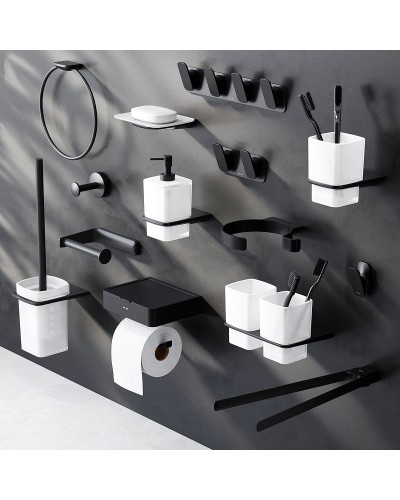 Вешалка для полотенец AM.PM Inspire V2.0 A50A35622 Черная матовая