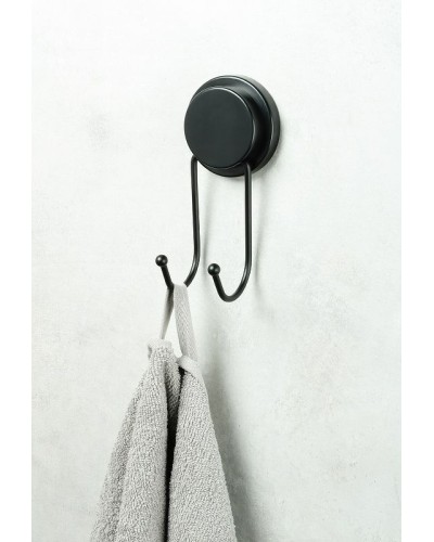 Двойной крючок Fixsen Magic Black FX-45005A Черный матовый