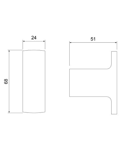 Крючок Timo Torne 43011/03 Черный