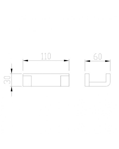Двойной крючок Abber Westen AA1750G Золото матовое