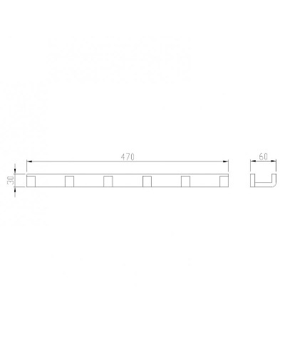 Вешалка для полотенец Abber Westen AA1752G Золото матовое