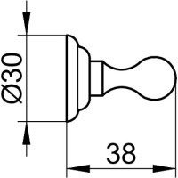 Крючок KEUCO Astor 02114010000