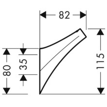 Крючок Axor Massaud 42237000