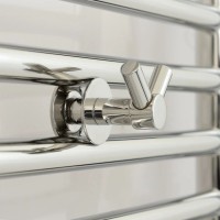 Крючок двойной черный матовый Сунержа Виктория 31-2010-0002