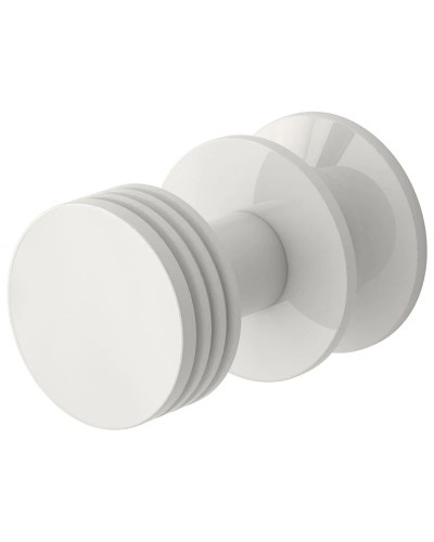 Крючок белый глянец Сунержа Каньон 12-2010-0003