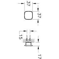 Крючок  Vitra Eternity A44880