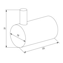 Комплект крючков IDDIS Petite PET2SB3I41