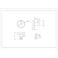 Крючок CEZARES RELAX-HK-IN сатин