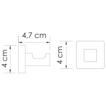 Крючок WasserKRAFT Rhin K-8723