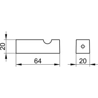 Крючок KEUCO Edition 90 Square 19114010000