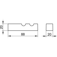 Крючок KEUCO Edition 90 Square 19115010000