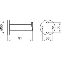 Крючок KEUCO Plan 14911370000