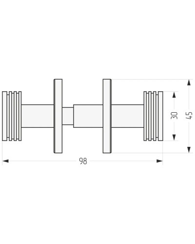 Крючок двойной золотой Сунержа Каньон 03-2010-0004