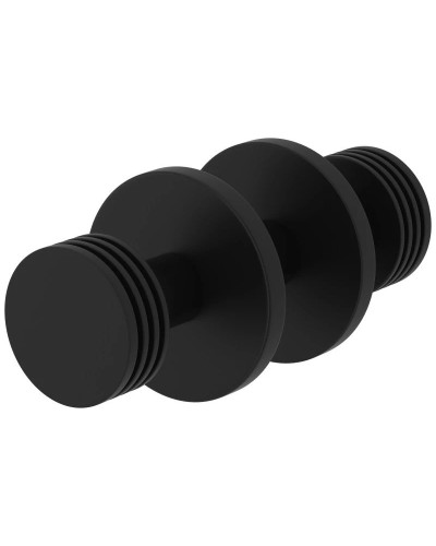 Крючок двойной черный матовый Сунержа Каньон 31-2010-0004