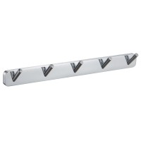 Вешалка с 5 крючками для ванной WONZON & WOGHAND, Хром (WW-6655)