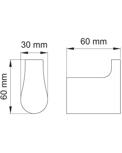 Крючок WasserKRAFT Elbe K-7223 Черный матовый