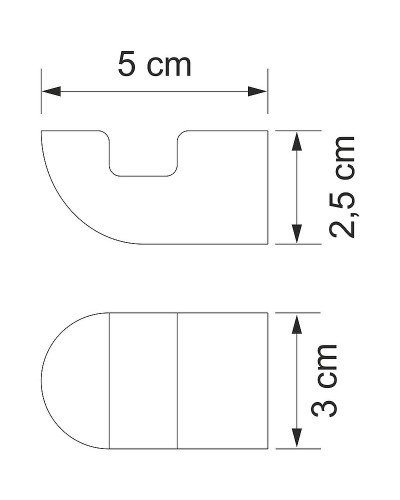 Крючок WasserKRAFT Kammel K-8323 Хром