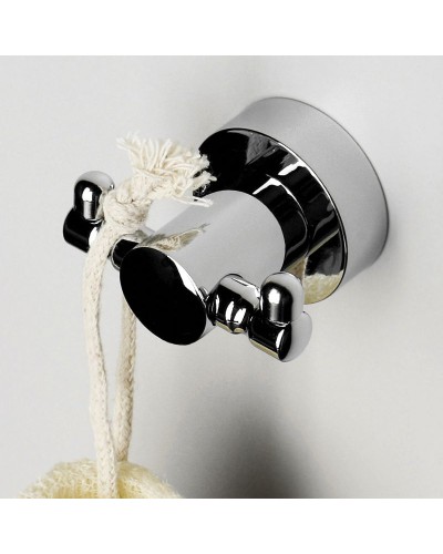 Двойной крючок WasserKRAFT Donau K-9423D Хром