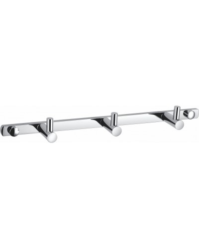 Вешалка с 3 крючками для ванной WONZON & WOGHAND, Хром (WW-9380-3)