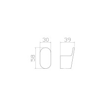 Крючок для ванной WONZON & WOGHAND, Черный (WW-7715)