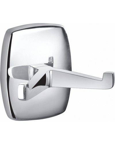 Двойной крючок для ванной WONZON & WOGHAND, Хром (WW-1501)