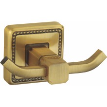 Двойной крючок для ванной WONZON & WOGHAND, Бронза (WW-7225)