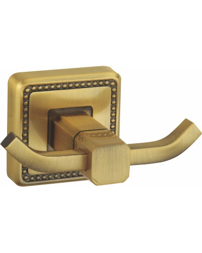 Двойной крючок для ванной WONZON & WOGHAND, Бронза (WW-7225)