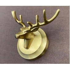 Двойной крючок Bronze de Luxe Royal 81152 Олень Бронза