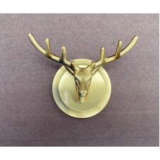 Двойной крючок Bronze de Luxe Royal 81152 Олень Бронза