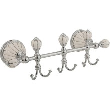 Вешалка для полотенец Migliore Olivia 17556 Хром Белая