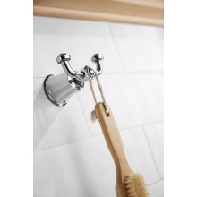 Двойной крючок Cezares Liberty CZR-F-8988 Хром