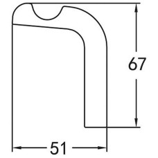 Крючок Cezares Ultima CZR-F-8933 Хром