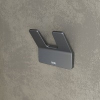 Двойной крючок Iddis Slide SLIGM20i41 Графит матовый