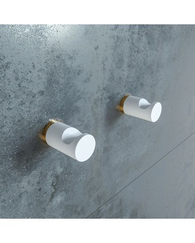 Комплект крючков Iddis Petite PET2SY1i41 Белый матовый