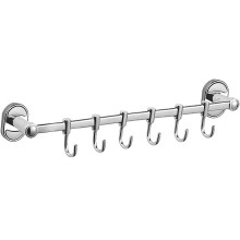 Вешалка для полотенец Haiba HB1915-6 Хром