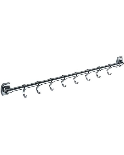 Вешалка для полотенец Haiba HB209-8 Хром