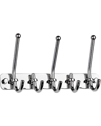 Вешалка для полотенец Haiba HB201-5 Хром