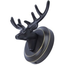 Двойной крючок Bronze de Luxe Royal 81152B Олень Черный